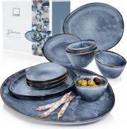 S&auml;nger Darwin PREMIUM COLLECTION 11-teiliges Steinzeug Servierschalen Set inkl. Servierteller