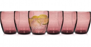 S&auml;nger London 6-teiliges Longdrinkgl&auml;ser Set in Lila 320 ml