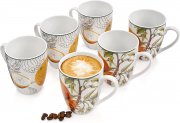 S&auml;nger Taimali 6-teiliges Kaffeebecher-Set aus Steingut
