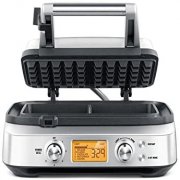 Sage Appliances The Smart Waffle Waffeleisen, PFOA-freie Antihaft-Beschichtung 