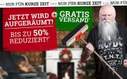 Sale bis zu -50% bei EMP + gratis Versand