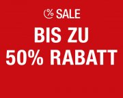 Sale bis zu 50% bei Galeria Kaufhof