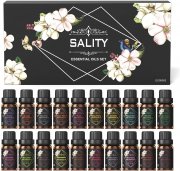 Sality 20er Set 100% reine Bio &Auml;therische &Ouml;le f&uuml;r Massage und Diffusor