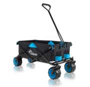 SAMAX Faltbarer Bollerwagen Offroad in Schwarz/Blau mit Gutscheincode nur 61,56 Euro 