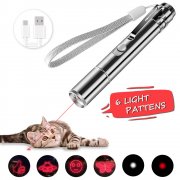  SAMMIU LED Pointer f&uuml;r Katzen 3 in 1 Katze Spielzeug Katze interaktive Spielzeug mit USB Kabel 