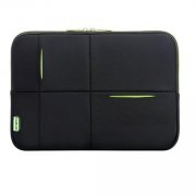  Samsonite Airglow Sleeves 14.1 Zoll Laptop H&uuml;lle schwarz gr&uuml;n nur 9,99&euro;