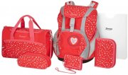 Samsonite Sammies Ergofit - Schulranzen-Set 6-teilig, Rot (Candy Hearts) f&uuml;r 133,30&euro; statt 160,97&euro; 