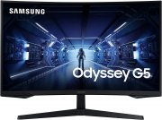 Samsung C27G54TQBU Odyssey G5 Curved Gaming Monitor 27 Zoll, WQHD, AMD FreeSync Premium