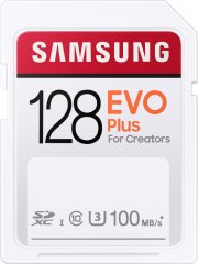 Samsung EVO Plus 128GB SDXC UHS-I U3 100MB/s Full HD & 4K UHD Speicherkarte