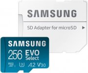 Samsung EVO Select microSD Speicherkarte 256 GB inkl. SD-Adapter