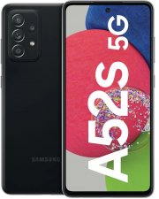 Samsung Galaxy A52S 5G, NFC, 6,5 Zoll, 256 GB Speicherplatz, 64 Megapixel, Android 11 Smartphone