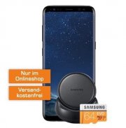 Samsung Galaxy S8 + DeX Station + 64GB Speicherkarte f&uuml;r 4&euro; + Vodafone Flat mit 1GB 19,99&euro; mtl.