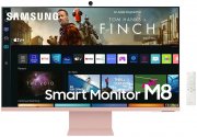 Samsung M8 Smart Monitor S32BM80PUU 32 Zoll, 4K UHD, VA-Panel mit Lautsprechern inkl. Fernbedienung