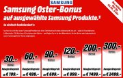 Samsung Oster Bundle im Media Markt mit Sofort Rabatt: Haushaltsger&auml;te, Smartphones, und TVs
