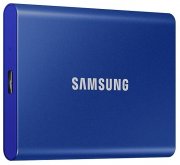 Samsung Portable SSD T7 500GB Blau - externe Solid-State-Drive, USB 3.1 Typ-C
