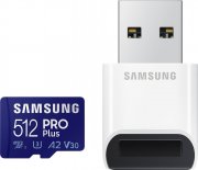 Samsung PRO Plus 512 GB microSDXC-Speicherkarte mit USB-Kartenleser