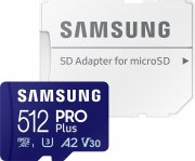Samsung PRO Plus MB-MD512SA/EU 512 GB microSD Speicherkarte + SD-Adapter