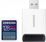 Samsung PRO Ultimate 128 GB SD-Karte inkl. USB-Kartenleser