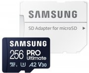 Samsung PRO Ultimate 256 GB microSD Speicherkarte inkl. SD-Adapter