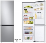 Samsung RL34T603DSA/EG K&uuml;hl-/Gefrierkombination 344 Liter im Edelstahl Look mit No Frost+