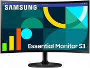 Samsung S24D364GAU Curved Essential Monitor 24 Zoll, Full HD, VA, 4ms, HDMI, VGA, 100Hz