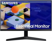 Samsung S27C314EAU Monitor - 27 Zoll, IPS-Panel, Full HD, Eco Saving Plus, AMD FreeSync