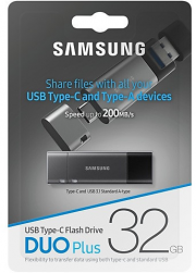 Samsung USB 3.0 Flash Drive Duo Plus 32GB Typ-A/Typ-C