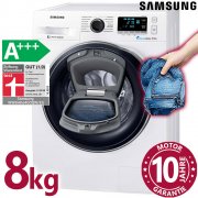 Samsung WW8HK6400QW Frontlader Waschmaschine AddWash A+++ 8kg AquaStop Inverter