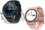 SANAG iOS und Android Smartwatch f&uuml;r Damen und Herren mit personalisiertem Bildschirm