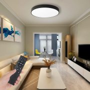 &lrm;SANCHYFO 36W LED Smart Deckenleuchte mit Fernbedienung und APP-Steuerung