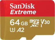 SanDisk Extreme 64 GB microSD Speicherkarte Class 10