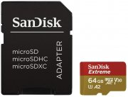 SanDisk Extreme 64 GB microSDXC Memory Card