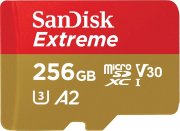 SanDisk Extreme A2 U3 V30 190 MB/s microSD microSDXC 256GB 