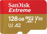 SANDISK Extreme Micro-SDXC Speicherkarte mit 128GB