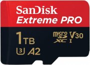 SanDisk Extreme PRO A2 microSD 1TB Speicherkarte + Adapter & RescuePRO Deluxe