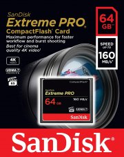 SanDisk Extreme Pro CompactFlash Speicherkarte 64 GB