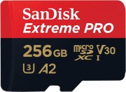 SanDisk Extreme PRO microSDXC UHS-I Speicherkarte 256 GB + Adapter & RescuePRO Deluxe