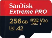 SanDisk Extreme PRO microSDXC UHS-I Speicherkarte 256 GB + Adapter & RescuePRO Deluxe