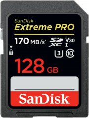 SANDISK Extreme PRO SDXC Speicherkarte mit 128 GB
