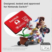 SanDisk microSDXC UHS-I Speicherkarte f&uuml;r Nintendo Switch 128 GB 