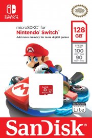 SanDisk microSDXC UHS-I Speicherkarte f&uuml;r Nintendo Switch 128 GB 