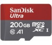 SanDisk Ultra 200GB microSDXC Speicherkarte Adapter bis zu 100 MB/Sek f&uuml;r 60&euro; statt 66,10&euro;