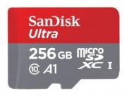 SANDISK Ultra 256 GB, Micro-SD Speicherkarte, 100 MB/s f&uuml;r nur 64,99&euro; inkl. Versand