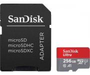  SanDisk Ultra 256GB MicroSDXC Speicherkarte + SD-Adapter