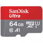 SanDisk Ultra 64GB microSDXC + Adapter f&uuml;r 8,99&euro;