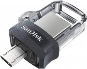 SanDisk Ultra Dual Drive M3.0 128 GB Micro-USB und USB-A Laufwerk