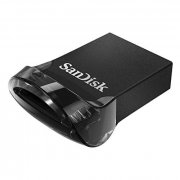 SanDisk Ultra Fit 128GB USB-Stick (USB 3.1, 130 MB/s Lesen, SecureAcess Software, Schwarz)