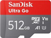 SANDISK Ultra Go Micro SDXC Speicherkarte 512 GB + SD Adapter