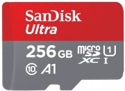 SanDisk Ultra micro scxd UHS- i Card 120MB/S A1 Speicherkarte 256 GB