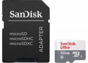 SanDisk Ultra microSD 512GB Speicherkarte mit SD Adapter